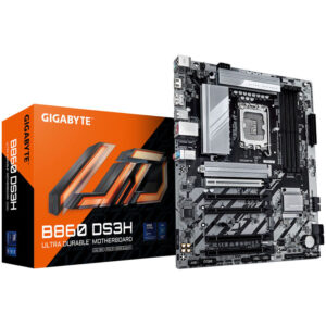 GIGABYTE B860 DS3H motherboard, LGA 1851 socket, Intel B860, ATX, DDR5