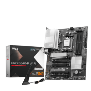 MSI PRO B840-P WiFi motherboard, Socket AM5, AMD B840, ATX, DDR5