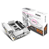 Sapphire Pure B850M WiFi Motherboard, Socket AM5, AMD B850, mATX, DDR5