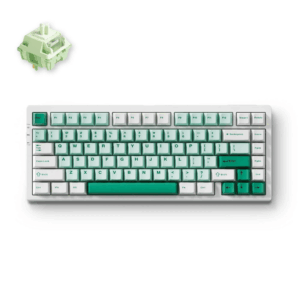 MCHOSE G75 Pro - US Layout - Matcha Latte - Green (Žalia) Belaidė Žaidimų Klaviatūra