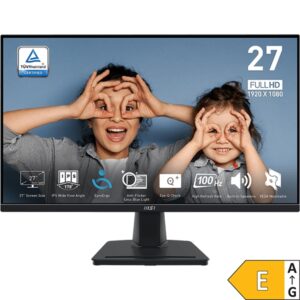 Monitorius MSI PRO MP275 27" / FHD / IPS / 100Hz / 1ms (MPRT) juodos spalvos