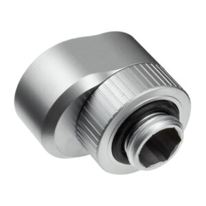 EK Water Blocks EK-Quantum Torque G1/4 inch Extension Offset MF 7 - Satin Titanium - Image 2