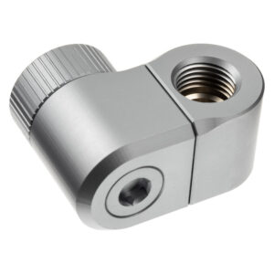 EK Water Blocks EK-Quantum Torque G1/4 inch double extension offset MF 21 - Satin Titanium - Image 2