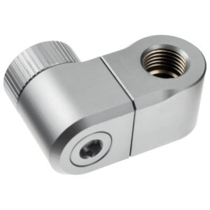 EK Water Blocks EK-Quantum Torque G1/4 inch double extension offset MF 28 - Satin Titanium - Image 2