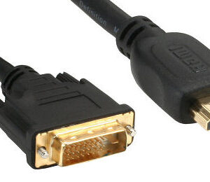 InLine HDMI to DVI Adapter Cable High Speed, gold-plated, black - 2m