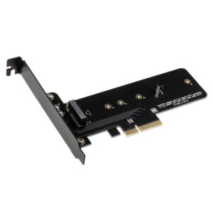Akasa M.2 X4 PCI-E Adapter Card - black PCB