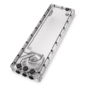 EK Water Blocks EK-Quantum Kinetic3 FLT D5 PWM Reservoir-Pump Combo - 360mm, D-RGB, Acrylic - Image 2