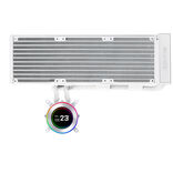 Lian Li HYDROSHIFT II LCD-C 360 fanless ARGB AIO water cooling - white