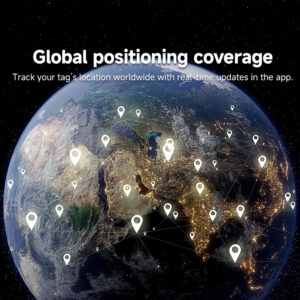 Lifemate GPS Bluetooth LifeTag Tracker HD-P16-3 Android juodos spalvos - Image 8