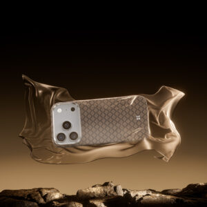 Benks Magnetic Armor Air Armor Grid Kevlar Case Metal Frame 600D (A068) skirtas Apple iPhone 17 Air aukso spalvos - Image 9