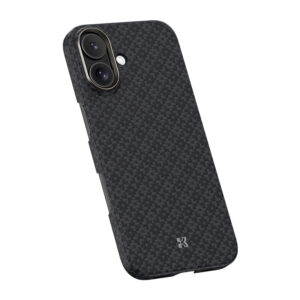 Benks Magnetic Armor Air Armor Grid Kevlar Case Metal Frame 600D (B067) skirtas Apple iPhone 17 juodos spalvos - Image 3