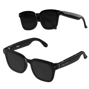 Blavec Smartglasses SG-01 HD camera, AI, Wi-Fi (SG01-B) juodos spalvos - Image 4