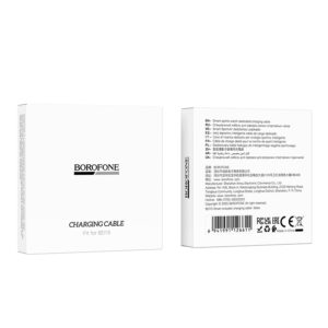 Borofone Magnetic cable skirtas BD15 smartwatch juodos spalvos - Image 4