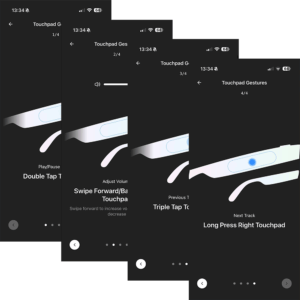 Blavec Smartglasses SG-01 HD camera, AI, Wi-Fi (SG01-B) juodos spalvos - Image 9