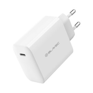Blavec Wall charger BC-8 GaN4 - Type C - PD QC 65W 3A with Type C to Type C cable (TCBC8G4-CW653A+CC) white - Image 2