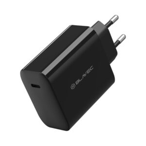 Blavec Wall charger BC-8 GaN4 - Type C - PD QC 65W 3A (TCBC8G4-CB653A) juodos spalvos - Image 2