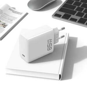 Blavec Wall charger BC-8 GaN4 - Type C - PD QC 65W 3A with Type C to Type C cable (TCBC8G4-CW653A+CC) white - Image 3