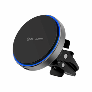 Blavec Car holder BHC-01B 15W magnetic with wirless charging to air vent (BHC01B-MAVIB) juodos spalvos - Image 2