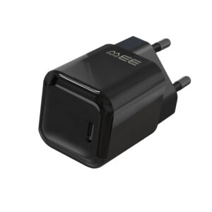 Blavec Wall charger BC-6 GaN4 - Type C - PD QC 33W 3A with Type C to Type C cable (TCBC6G4-CB333A+CC) juodos spalvos - Image 3