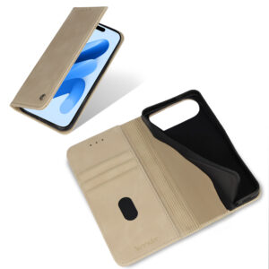 Wonder Smart dėklas skirtas Apple iPhone 17 Air light gold - Image 6