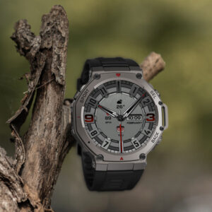 Blavec išmanusis laikrodis M-04 Falcon AMOLED GPS Voice Call (SWM04-GP) graphite + 1 band - Image 9