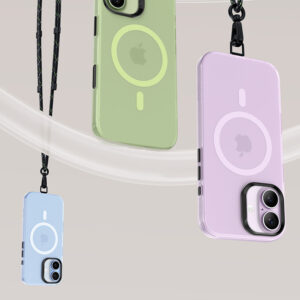 Benks Magnetic Lucid Armor Case (C067) skirtas Apple iPhone 17 violetinės spalvos (Camera Control Button) - Image 4