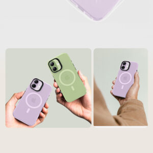 Benks Magnetic Lucid Armor Case (C067) skirtas Apple iPhone 17 violetinės spalvos (Camera Control Button) - Image 5