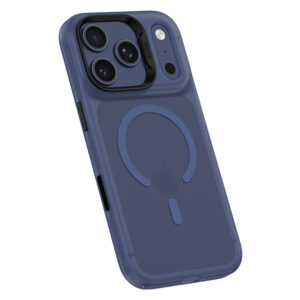Benks Magnetic Lucid Armor Case (C070) skirtas Apple iPhone 17 Pro Max mėlynos spalvos (Camera Control Button) - Image 2