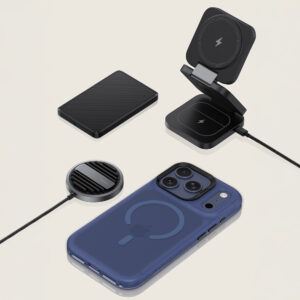 Benks Magnetic Lucid Armor Case (C070) skirtas Apple iPhone 17 Pro Max mėlynos spalvos (Camera Control Button) - Image 4