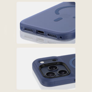 Benks Magnetic Lucid Armor Case (C070) skirtas Apple iPhone 17 Pro Max mėlynos spalvos (Camera Control Button) - Image 9