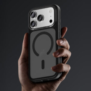 Benks Magnetic Mist Case Metal Frame (A069) skirtas Apple iPhone 17 Pro oranžinės spalvos (Camera Control Button) - Image 3