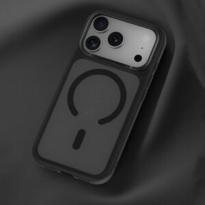 Benks Magnetic Mist Case Metal Frame (A070) skirtas Apple iPhone 17 Pro Max oranžinės spalvos (Camera Control Button) - Image 7