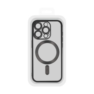 Metallic Magsafe dėklas skirtas Apple iPhone 17 Pro juodos spalvos - Image 6