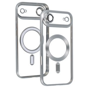 Metallic Magsafe dėklas skirtas Apple iPhone 17 Air sidabro spalvos - Image 4
