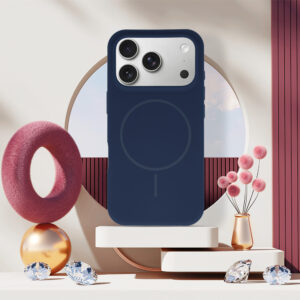 Magsafe Slim Silicone skirtas Samsung Galaxy S25 navy - Image 6