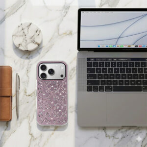 Flower dėklas skirtas Samsung Galaxy S25 Ultra rožinės spalvos - Image 6