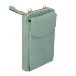 Knitted krepšys telefonui GCW12 mint - Image 2