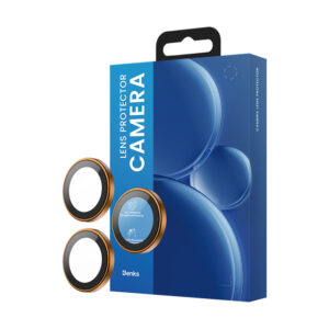 Benks Apsauginis stiklas DR Sapphire Lens Protector on camera skirtas Apple iPhone 17 Pro/17 Pro Max (lens 3 vnt) orange - Image 8