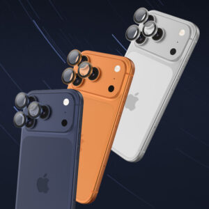 Benks Apsauginis stiklas Glass Warrior Lens Protector on camera skirtas Apple iPhone 17 Pro/17 Pro Max (lens 3 vnt) orange - Image 7