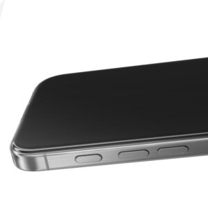 Benks Apsauginis stiklas Glass Warrior HD (AS66) skirtas Apple iPhone 16 Pro Max black - Image 2