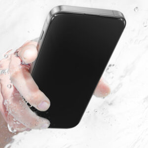 Benks Apsauginis stiklas Glass Warrior HD (AS66) skirtas Apple iPhone 16 Pro Max black - Image 7