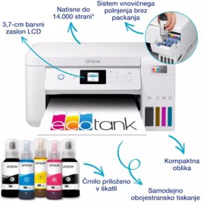 Rašalinis spausdintuvas EPSON EcoTank L4266 (Multifunction) - Image 3