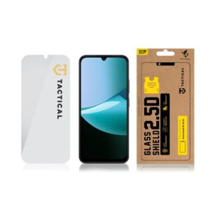 Tactical Apsauginis stiklas Shield 2.5D skirtas Xiaomi Redmi 15C 4G/5G Clear - Image 2