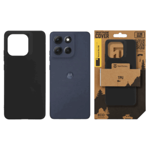 Tactical TPU dėklas skirtas Motorola Moto G86 juodos spalvos - Image 2