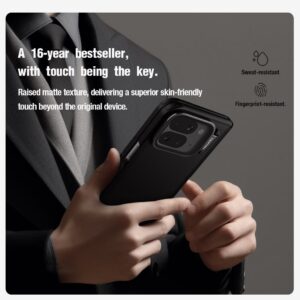 Nillkin Super Frosted Prop Back dėklas skirtas Google Pixel 10 Pro Fold juodos spalvos - Image 2