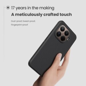 Nillkin Super Frosted PRO Back dėklas skirtas Xiaomi 15T Pro Black - Image 2