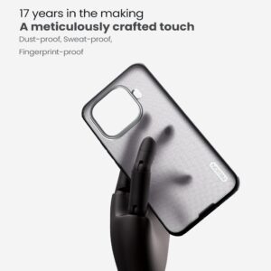 Nillkin Super Frosted PRO Back dėklas skirtas Xiaomi 15T Pro Transparent Black - Image 2