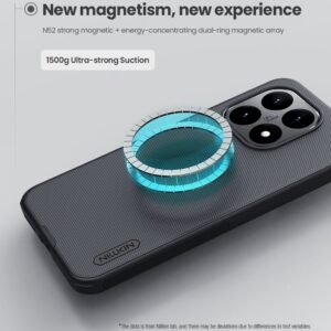 Nillkin Super Frosted PRO Magnetic Back dėklas skirtas Xiaomi 15T juodos spalvos - Image 2