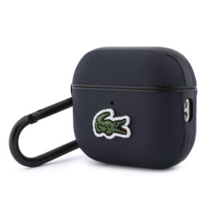 Lacoste Petit Pique Croc Logo Patch dėklas skirtas AirPods Pro 3 Blue - Image 2