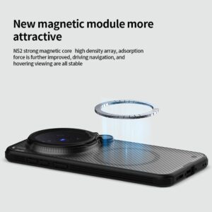 Nillkin CamShield Prop Magnetic dėklas skirtas Vivo X300 Pro Transparent juodos spalvos - Image 2